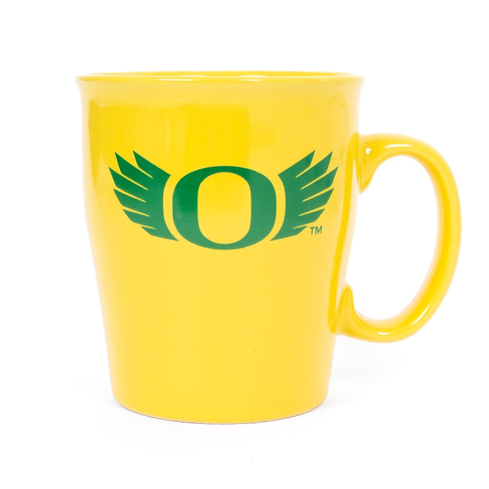 O Wings, RFSJ, Inc., Yellow, Traditional Mugs, Ceramic, Home & Auto, 16 ounce, Mary, 959090